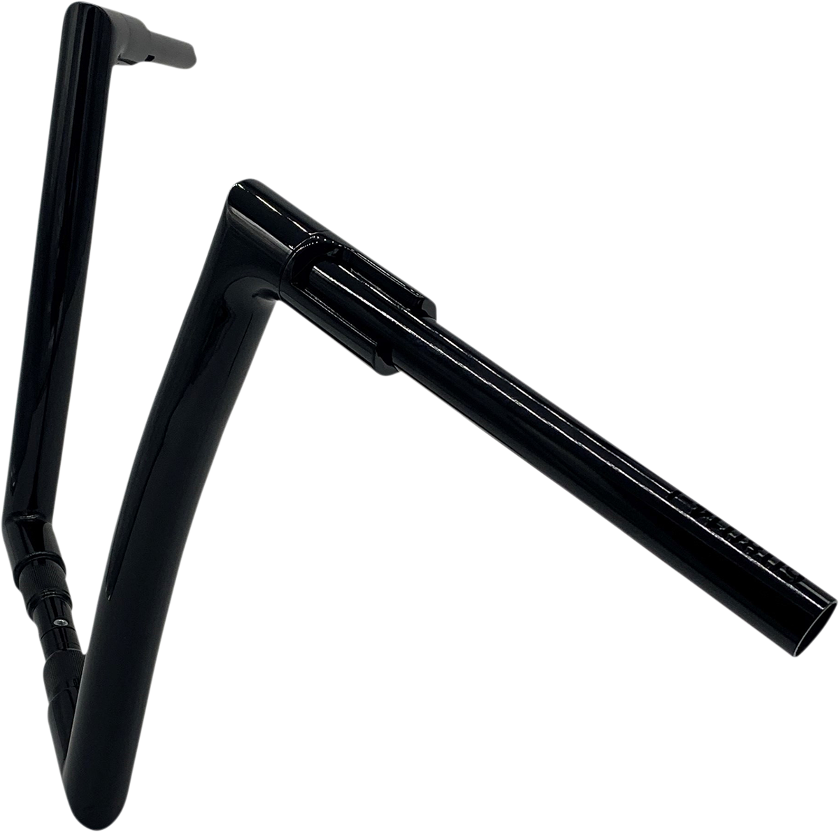 FAT BAGGERS INC. 1-1/2" EZ Install Flat Top Handlebar - 14" - Black 608014-B — image 2