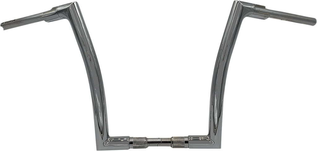 FAT BAGGERS INC. 1-1/2" EZ Install Flat Top Handlebar - 14" - Chrome 608014 — image 1