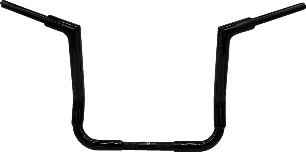 FAT BAGGERS INC. 1-1/2" EZ Install Flat Top Handlebar - 14" - Black 615014-B — image 1