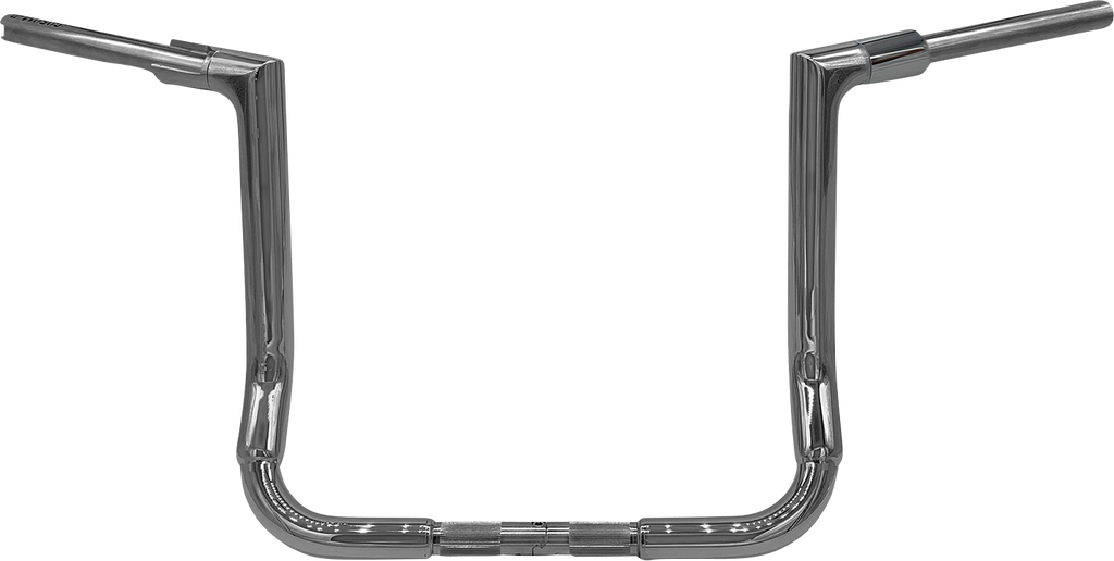 FAT BAGGERS INC. 1-1/2" EZ Install Flat Top Handlebar - 14" - Chrome 615014 — image 1