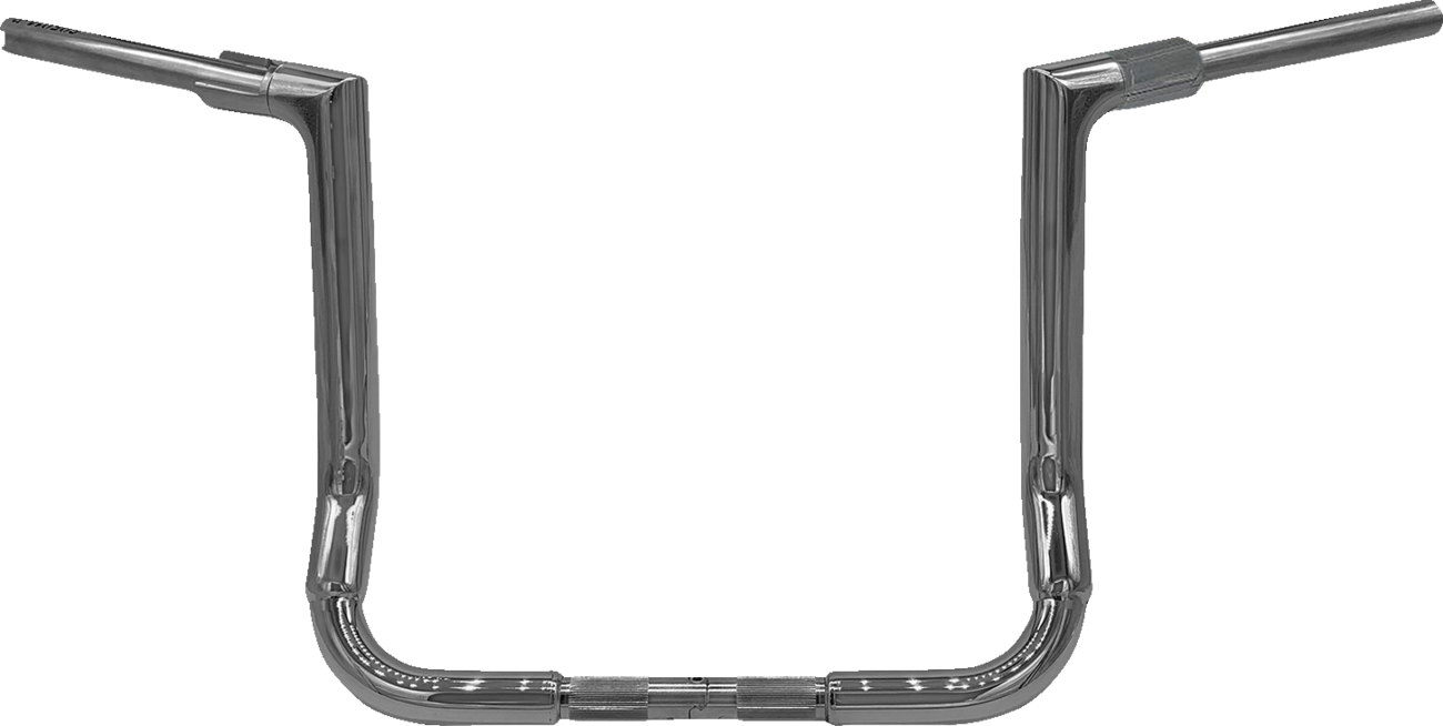FAT BAGGERS INC. 1-1/2" EZ Install Flat Top Handlebar - 14" - Chrome 615014 — image 2