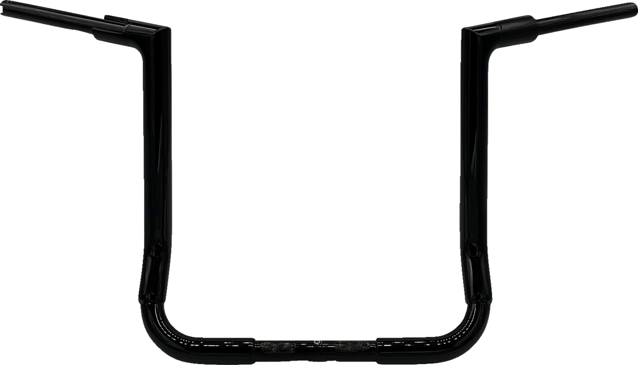 FAT BAGGERS INC. 1-1/2" EZ Install Flat Top Handlebar - 16" - Black 615016-B — image 1