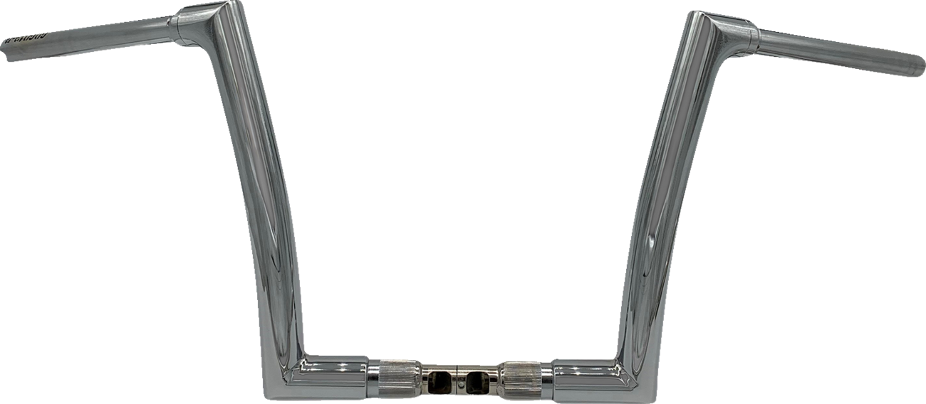FAT BAGGERS INC. 1-1/2" EZ Install Flat Top Handlebar - 12" - Chrome 616012 — image 1