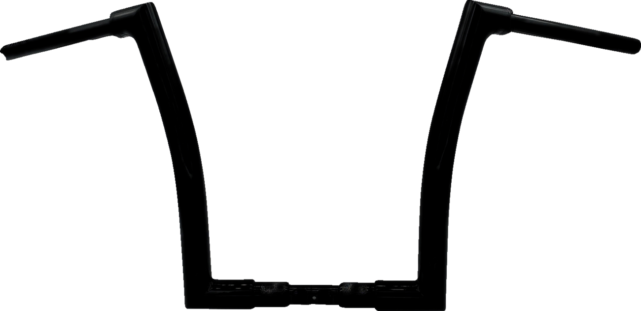 FAT BAGGERS INC. 1-1/2" EZ Install Flat Top Handlebar - 14" - Black 616014-B — image 1
