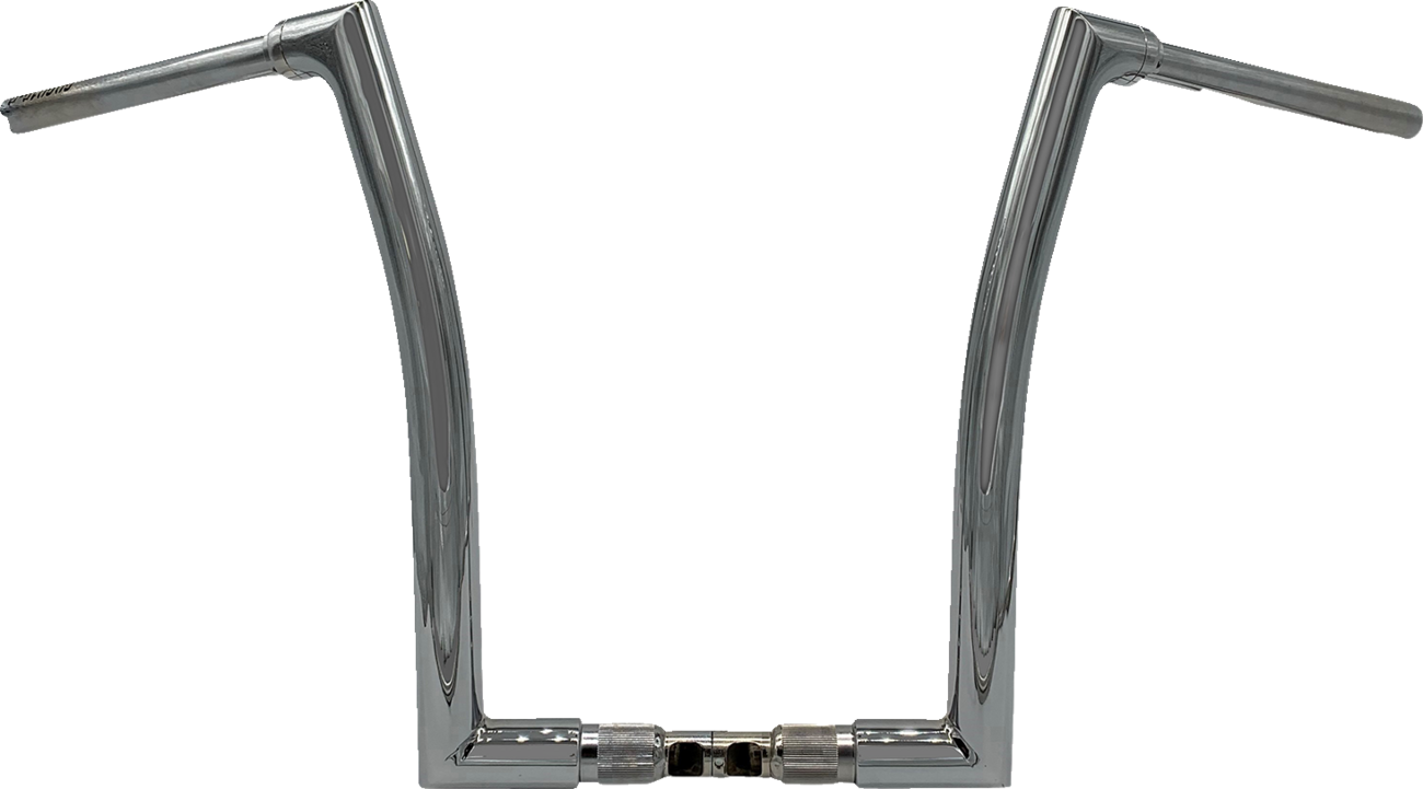 FAT BAGGERS INC. 1-1/2" EZ Install Flat Top Handlebar - 16" - Chrome 616016 — image 1