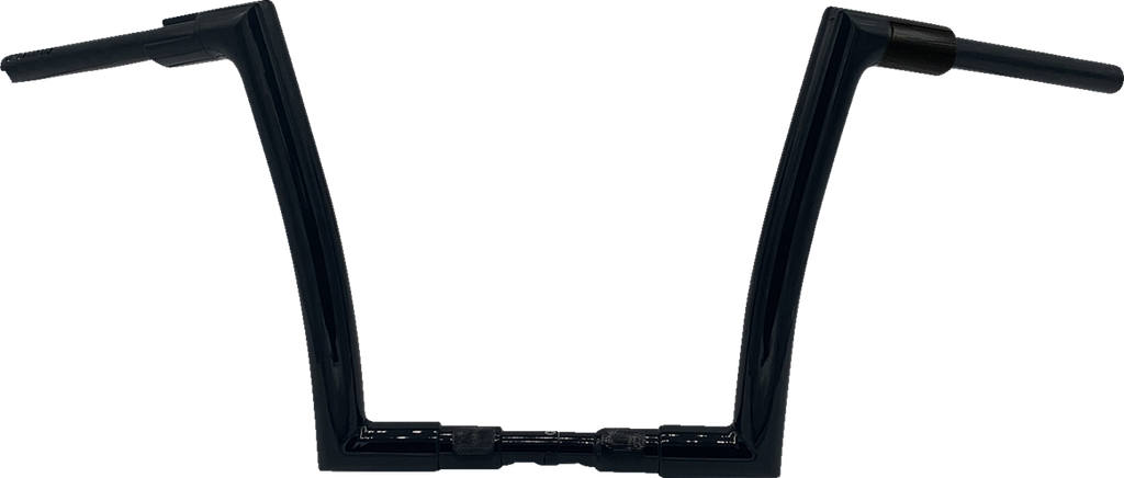 FAT BAGGERS INC. 1-1/2" EZ Install Flat Top Handlebar - 12" - Black 618012-B — image 1