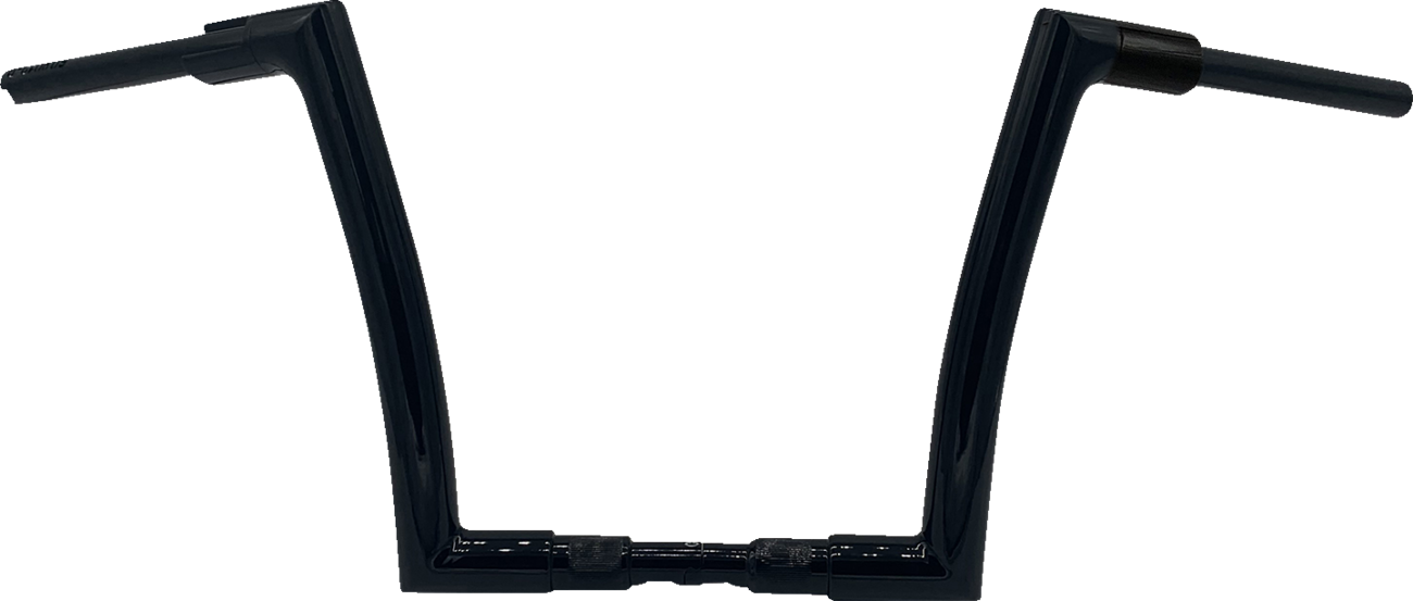 FAT BAGGERS INC. 1-1/2" EZ Install Flat Top Handlebar - 12" - Black 618012-B — image 1
