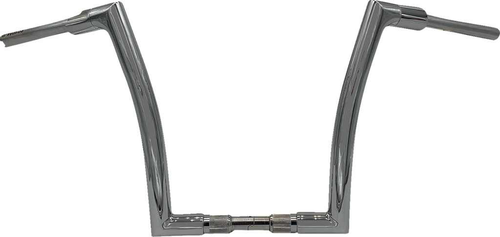 FAT BAGGERS INC. 1-1/2" EZ Install Flat Top Handlebar - 14" - Chrome 618014 — image 1