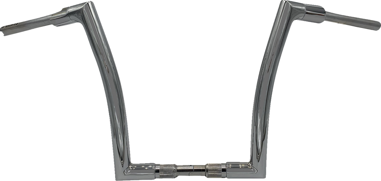 FAT BAGGERS INC. 1-1/2" EZ Install Flat Top Handlebar - 14" - Chrome 618014 — image 1