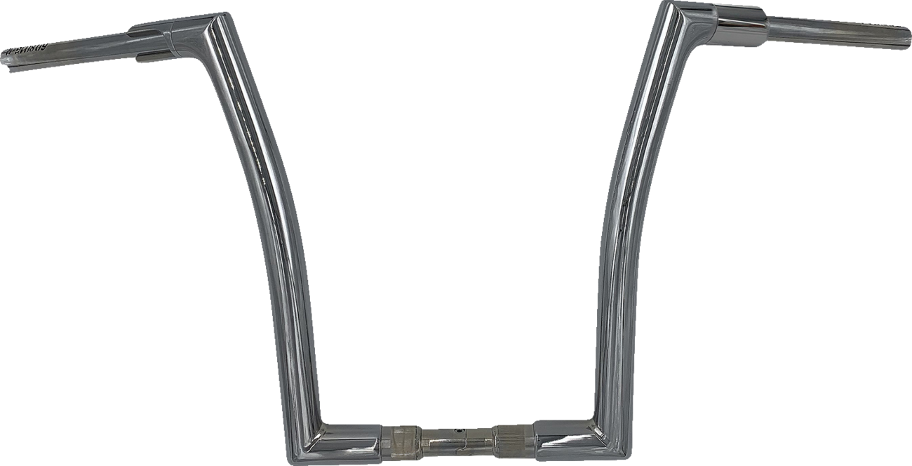 FAT BAGGERS INC. 1-1/2" EZ Install Flat Top Handlebar - 16" - Chrome 618016 — image 1