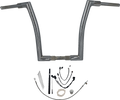 FAT BAGGERS INC. 1-1/2" EZ Install Flat Top Handlebar Kit - 16" - Chrome 619616 — image 1