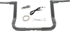FAT BAGGERS INC. 1-1/2" EZ Install Flat Top Handlebar Kit - 16" - Chrome 619616 — image 2
