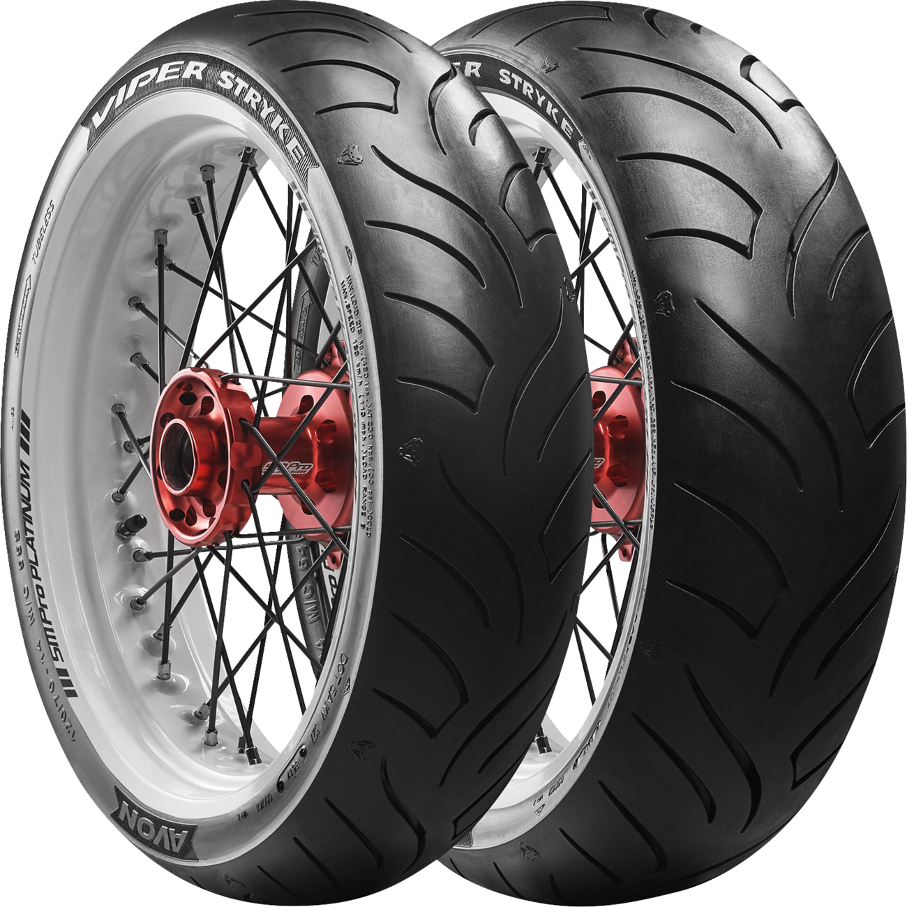AVON Tire - AM63 Viper Stryke - Front - 100/80-16 - 50P 638271 — image 2