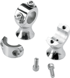 BILTWELL 1-3/4" Slimline Handlebar Risers - Polished 6401-302-175 — image 1