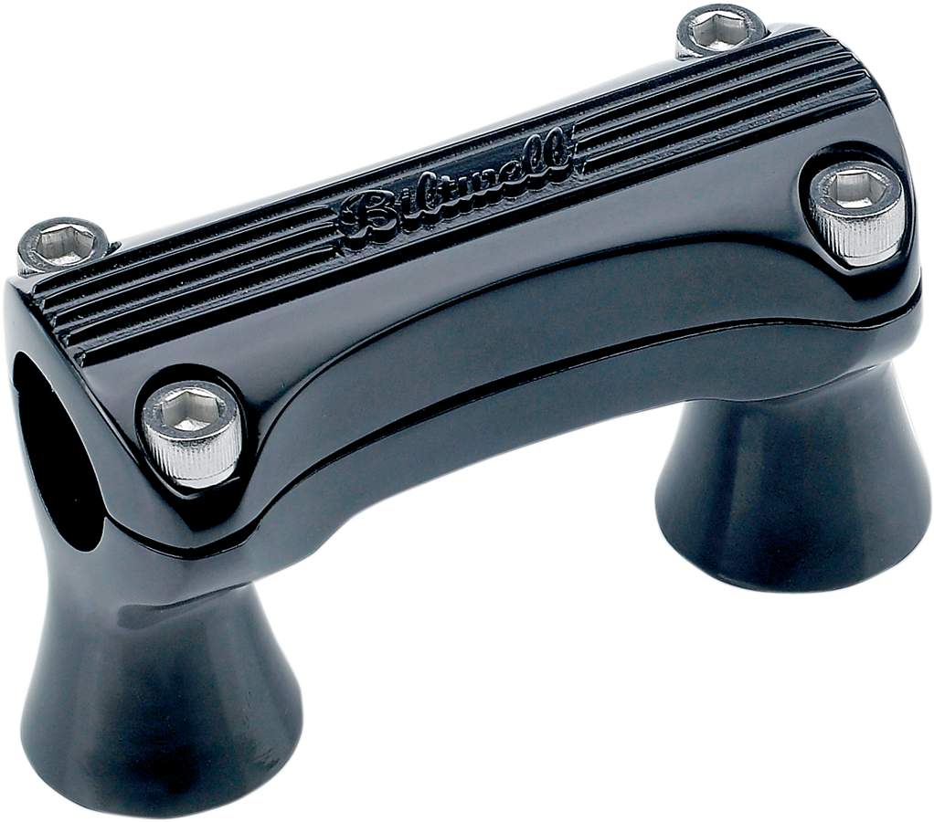 BILTWELL 2" Thunder Handlebar Risers - Black 6402-201-02 — image 1