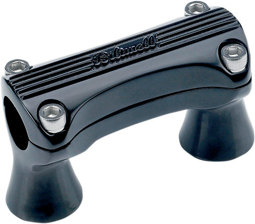 BILTWELL 2" Thunder Handlebar Risers - Black 6402-201-02 — image 1