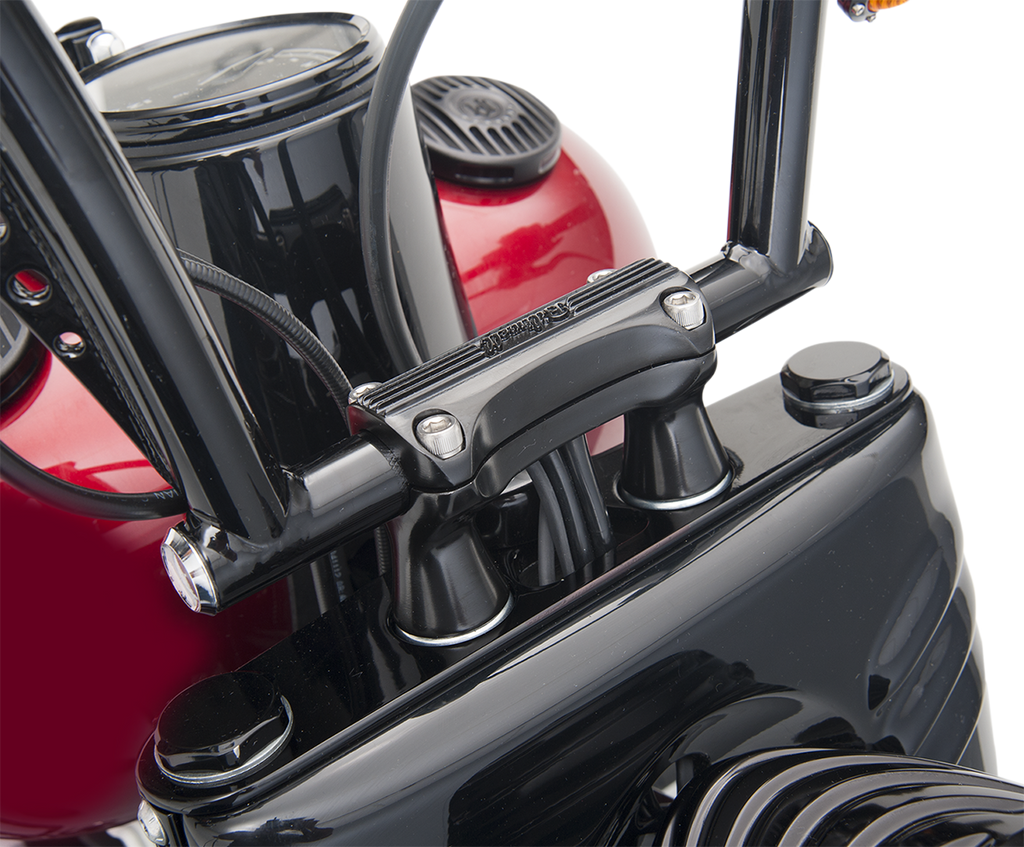 BILTWELL 2" Thunder Handlebar Risers - Black 6402-201-02 — image 3