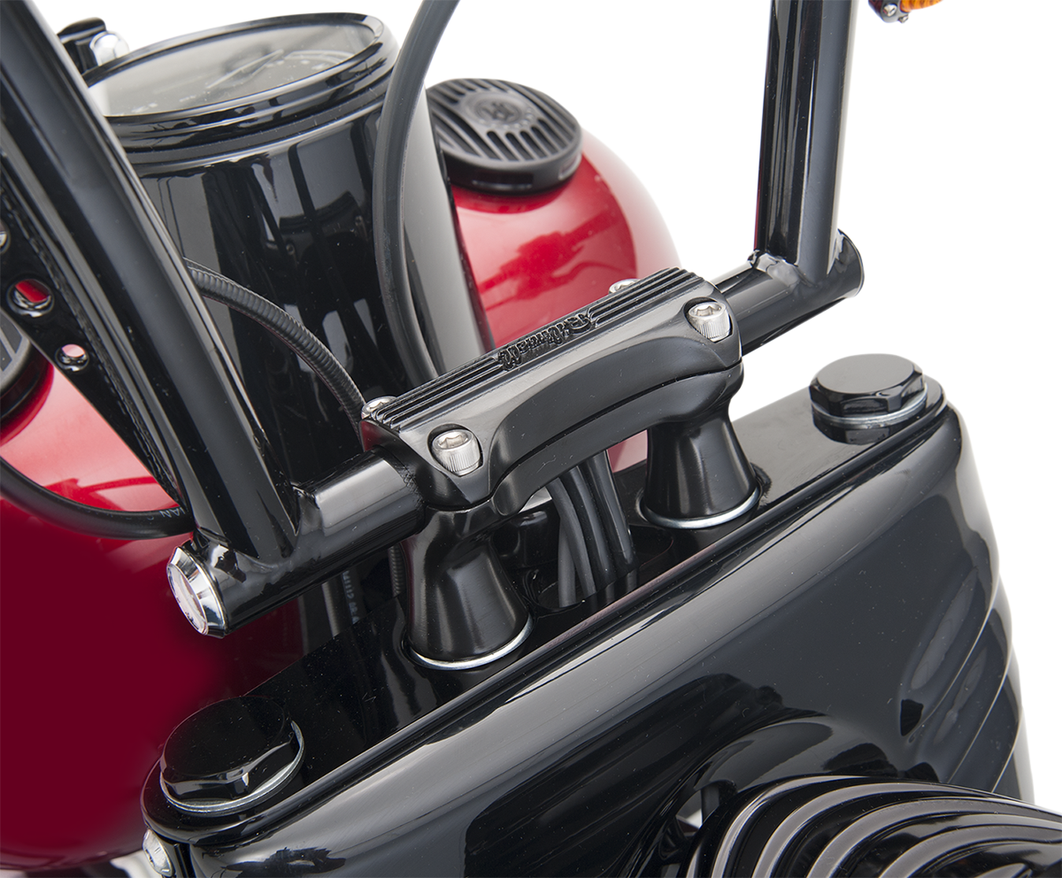BILTWELL 2" Thunder Handlebar Risers - Black 6402-201-02 — image 3