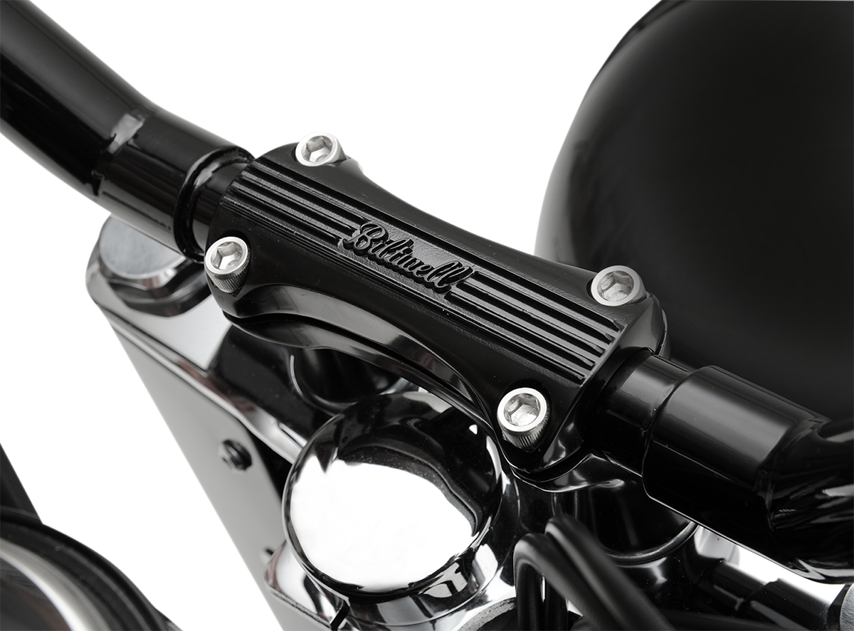 BILTWELL 2" Thunder Handlebar Risers - Black 6402-201-02 — image 4