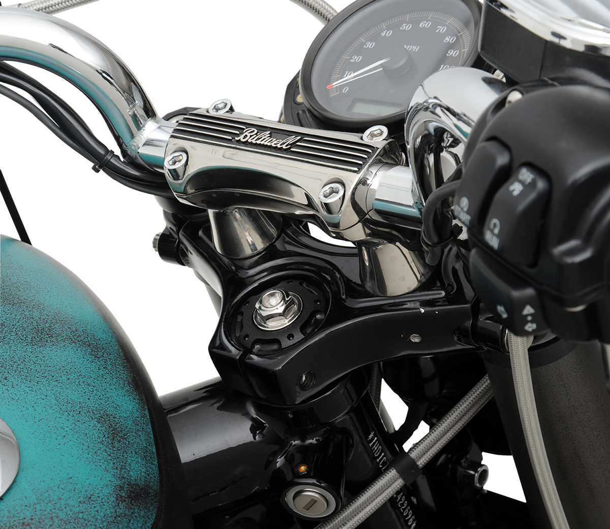 BILTWELL 2" Thunder Handlebar Risers - Polished 6402-302-02 — image 3