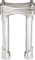 BILTWELL Murdock Handlebar Risers - 8" - Chrome 6403-105-08 — image 1