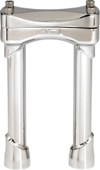 BILTWELL Murdock Handlebar Risers - 8" - Chrome 6403-105-08 — image 1
