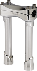 BILTWELL Murdock Handlebar Risers - 8" - Chrome 6403-105-08 — image 3