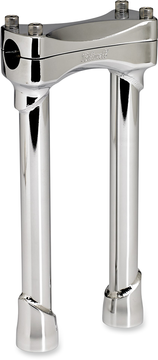 BILTWELL Murdock Handlebar Risers - 10" - Chrome 6403-105-10 — image 1