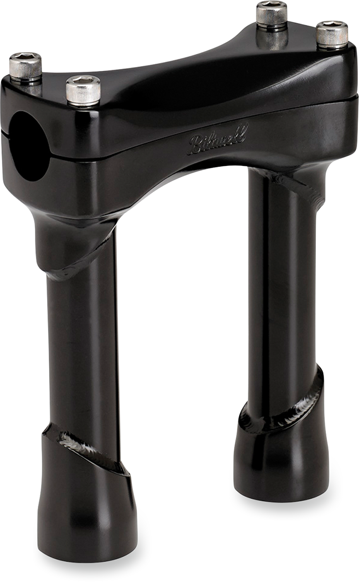BILTWELL Murdock Handlebar Risers - 8" - Black 6403-201-08 — image 1
