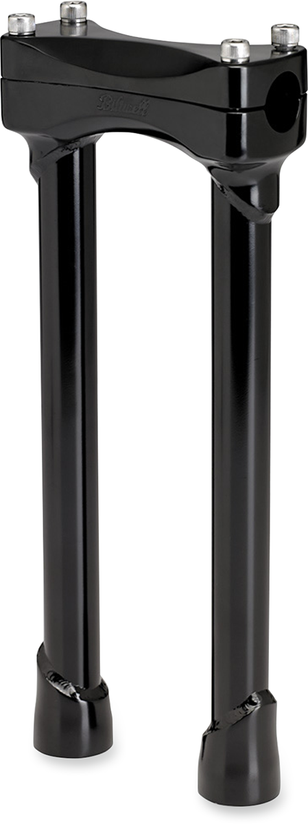 BILTWELL Murdock Handlebar Risers - 12" - Black 6403-201-12 — image 1