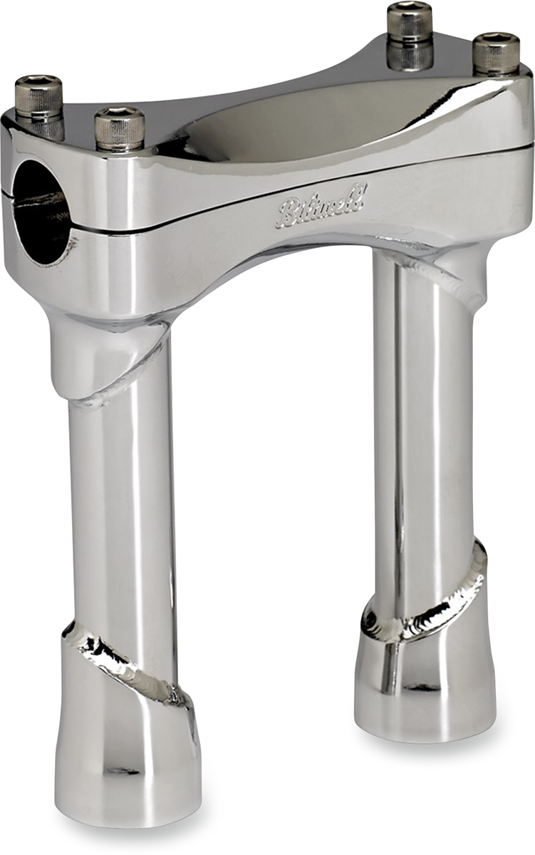 BILTWELL Murdock Handlebar Risers - Pullback - 6" - Chrome 6404-105-06 — image 3