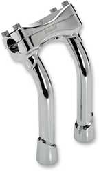 BILTWELL Murdock Handlebar Risers - Pullback - 8" - Chrome 6404-105-08 — image 1