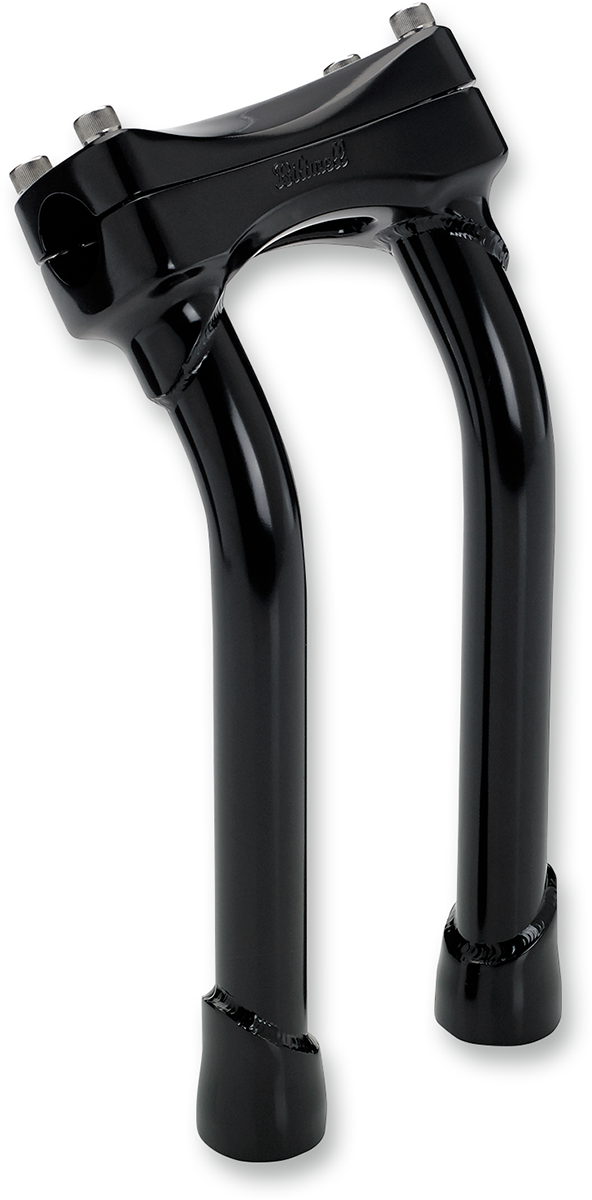 BILTWELL Murdock Handlebar Risers - Pullback - 10" - Black 6404-201-10 — image 1