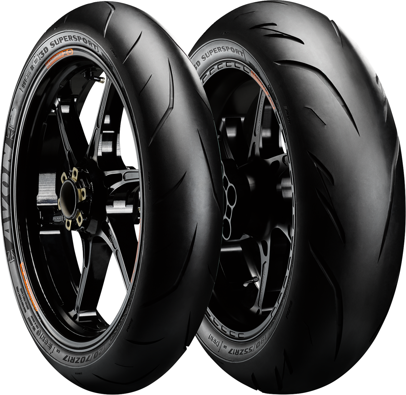 AVON Tire - 3D Supersport - Rear - 180/55ZR17 - (73W) 640629 — image 1