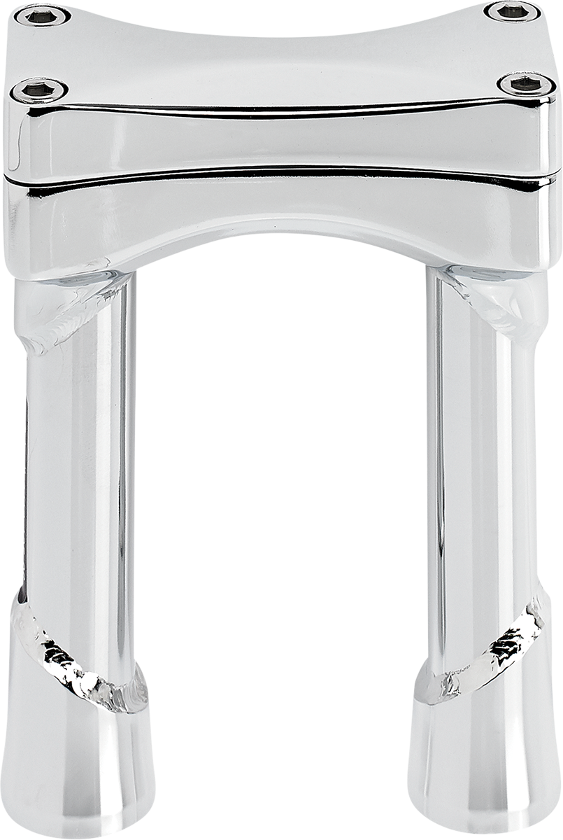 BILTWELL Murdock O/S Risers - 6" - Chrome 6413-105-06 — image 1