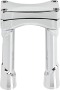 BILTWELL Murdock O/S Risers - 6" - Chrome 6413-105-06 — image 1