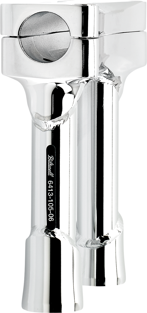 BILTWELL Murdock O/S Risers - 6" - Chrome 6413-105-06 — image 5