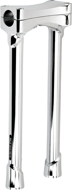 BILTWELL Murdock O/S Risers - 12" - Chrome 6413-105-12 — image 3