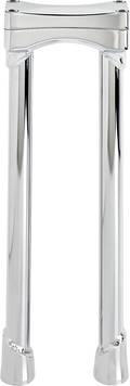 BILTWELL Murdock O/S Risers - 14" - Chrome 6413-105-14 — image 1