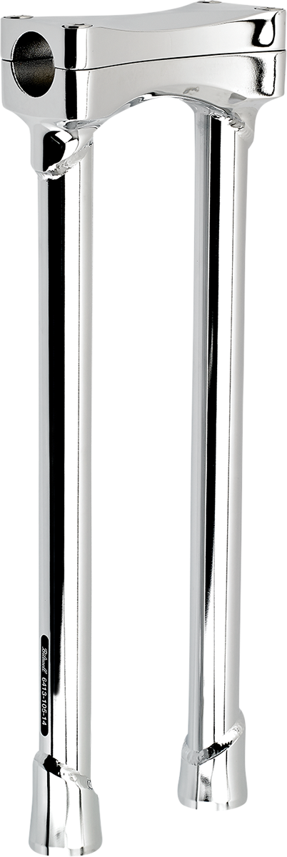BILTWELL Murdock O/S Risers - 14" - Chrome 6413-105-14 — image 3