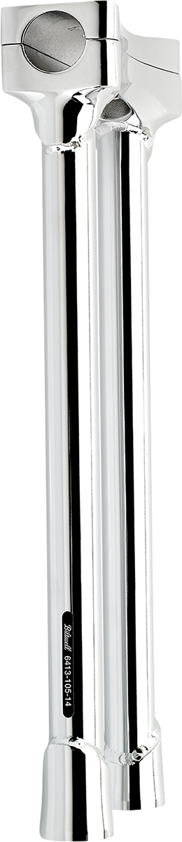 BILTWELL Murdock O/S Risers - 14" - Chrome 6413-105-14 — image 5