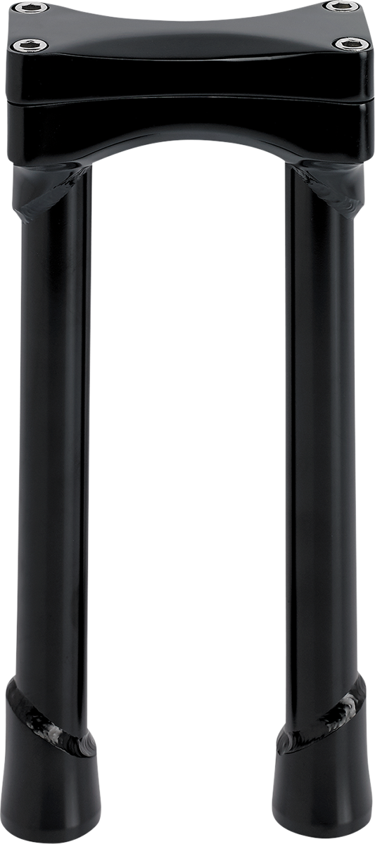BILTWELL Murdock O/S Risers - 10" - Black 6413-201-10 — image 1