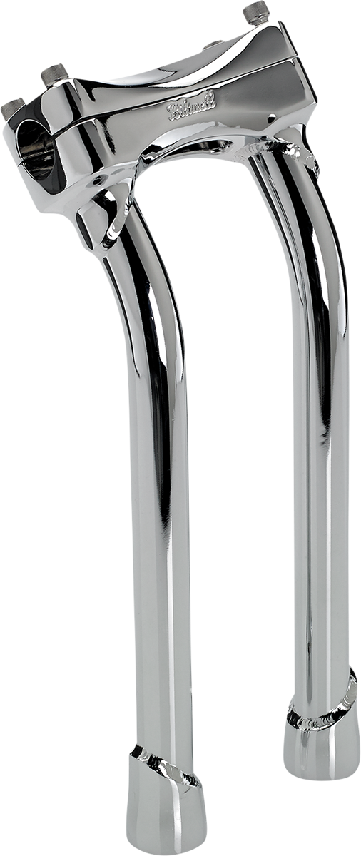 BILTWELL Murdock O/S Risers - Pullback - 12" - Chrome 6414-105-12 — image 1