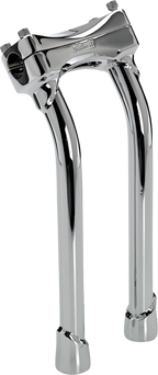 BILTWELL Murdock O/S Risers - Pullback - 12" - Chrome 6414-105-12 — image 1