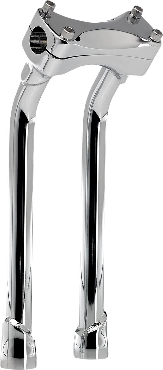 BILTWELL Murdock O/S Risers - Pullback - 12" - Chrome 6414-105-12 — image 3
