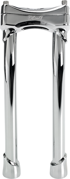 BILTWELL Murdock O/S Risers - Pullback - 12" - Chrome 6414-105-12 — image 4