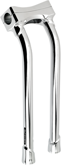 BILTWELL Murdock O/S Risers - Pullback - 14" - Chrome 6414-105-14 — image 1