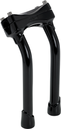 BILTWELL Murdock O/S Risers - Pullback - 10" - Black 6414-201-10 — image 1