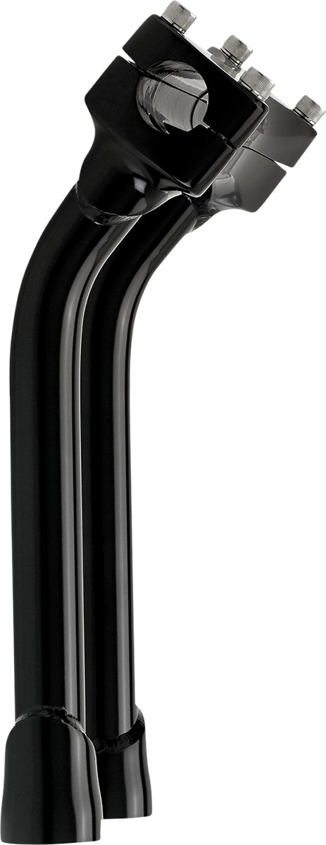 BILTWELL Murdock O/S Risers - Pullback - 10" - Black 6414-201-10 — image 2