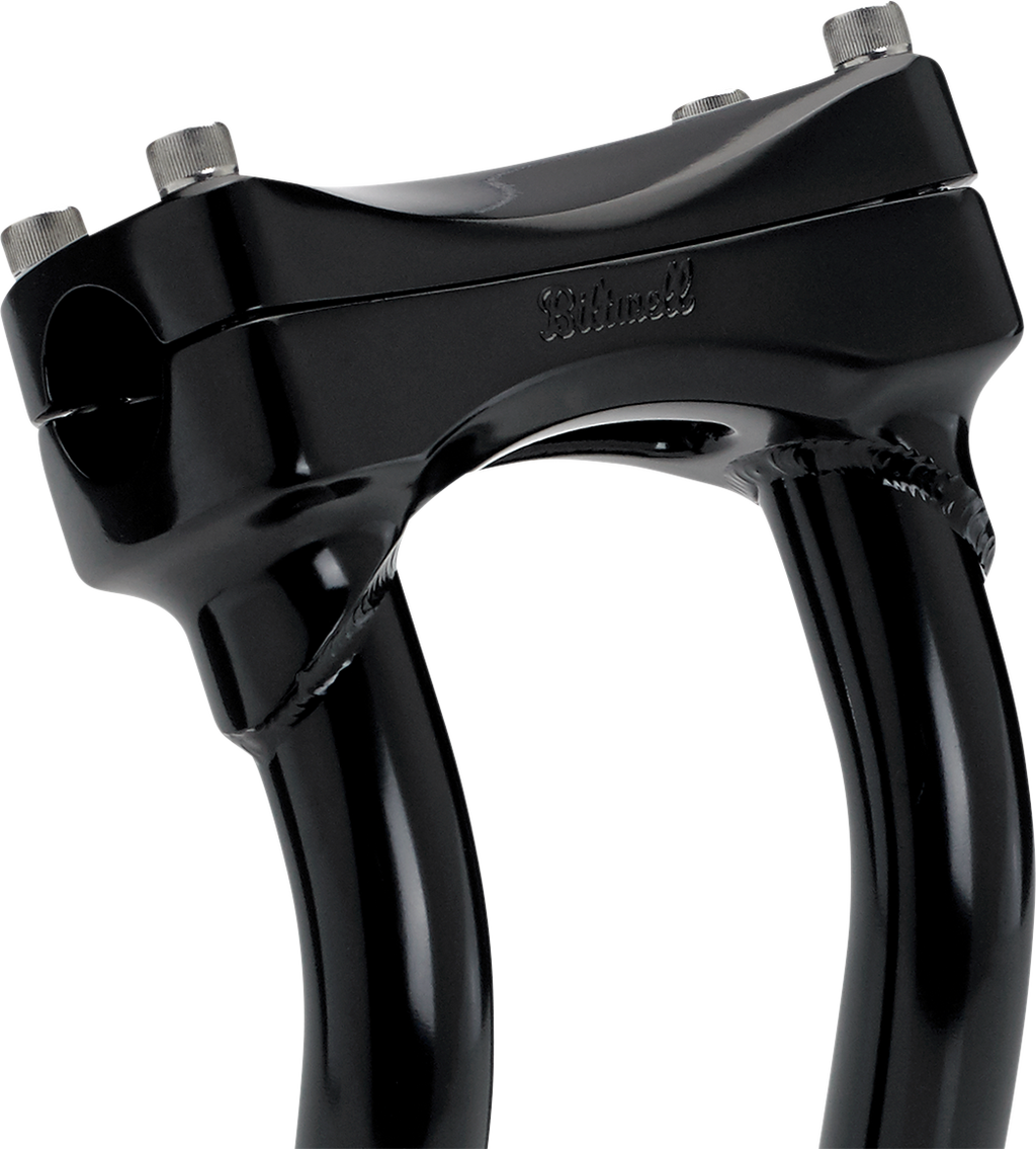 BILTWELL Murdock O/S Risers - Pullback - 10" - Black 6414-201-10 — image 3